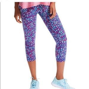 Vineyard Vines School Of Whales Performance Athletic Cropped Leggings
